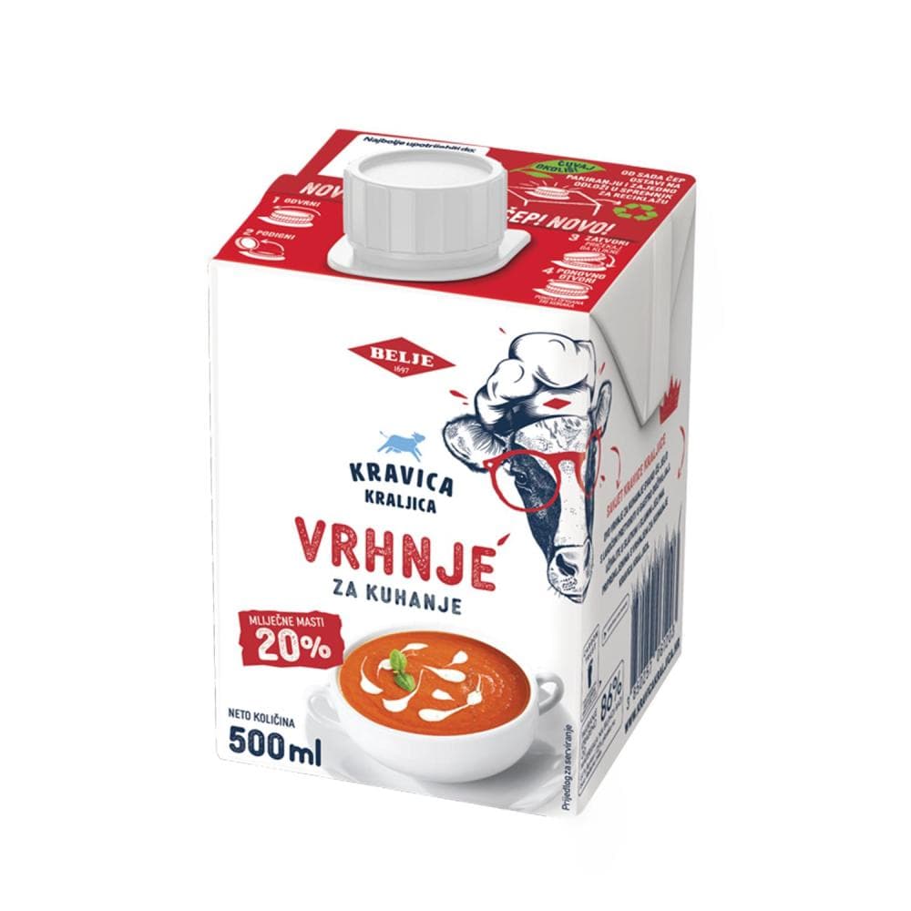 Vrhnje za kuhanje Kraljica Kravica 0,5 L Akcija u trgovini Spar