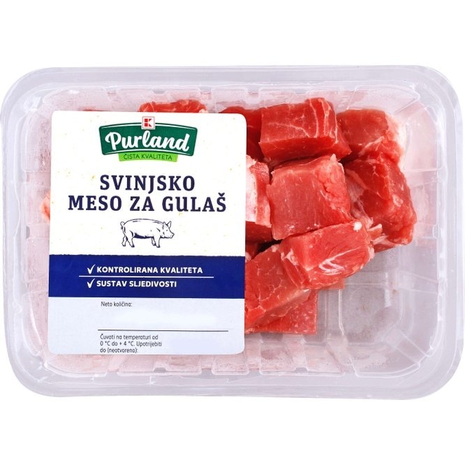 Svinjsko meso za gulaš 400g - Akcija u trgovini Kaufland
