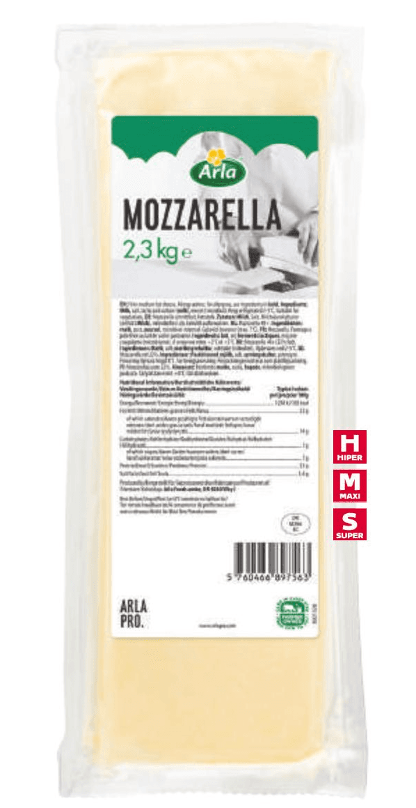 Arla Mozzarella 2,3 kg Akcija u trgovini Stanić Diskont