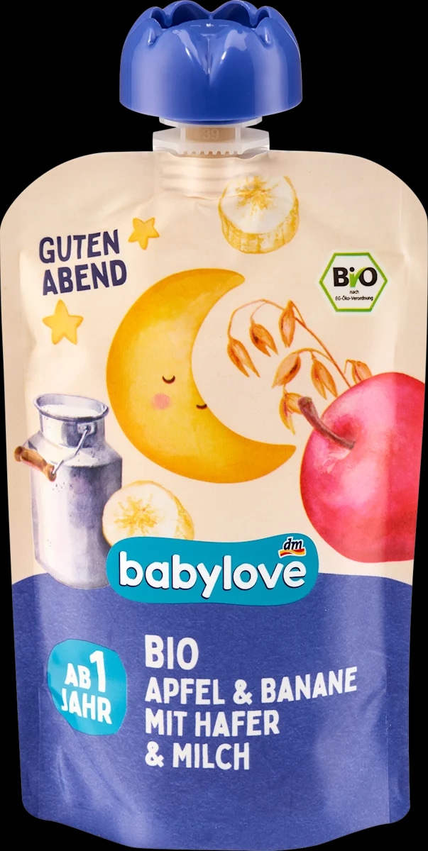 babylove EKO kašica od jabuke i banane 100 g - Akcija u trgovini Dm