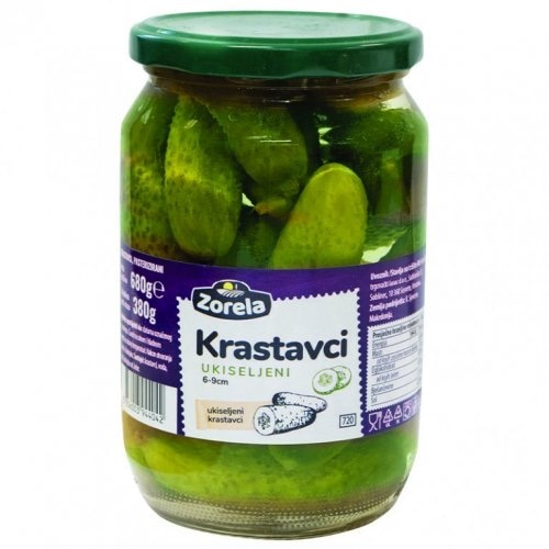 Zorela Kiseli krastavci 3-6 cm - Akcija u trgovini NTL
