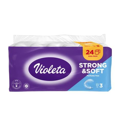 Violeta pure&strong toaletni papir 24 kom Akcija u trgovini Stanić Diskont