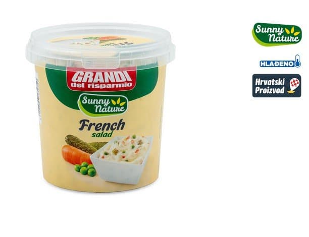 Grandi Sunny Nature francuska salata 1 kg Akcija u trgovini Eurospin