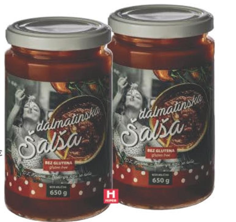 Pz Marina dalmatinska šaša 650 g Akcija u trgovini Tommy