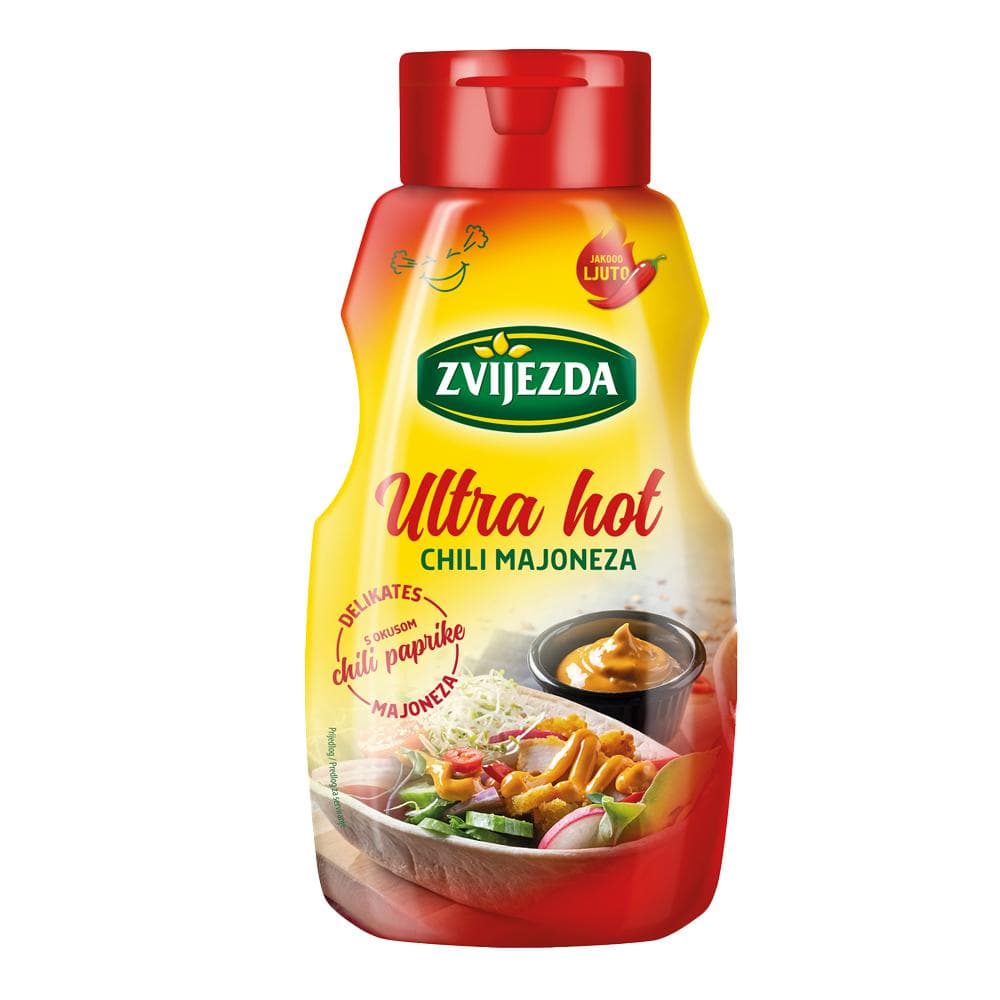 Zvijezda Ultra Hot Chilli majoneza 400 g Akcija u trgovini Vrutak