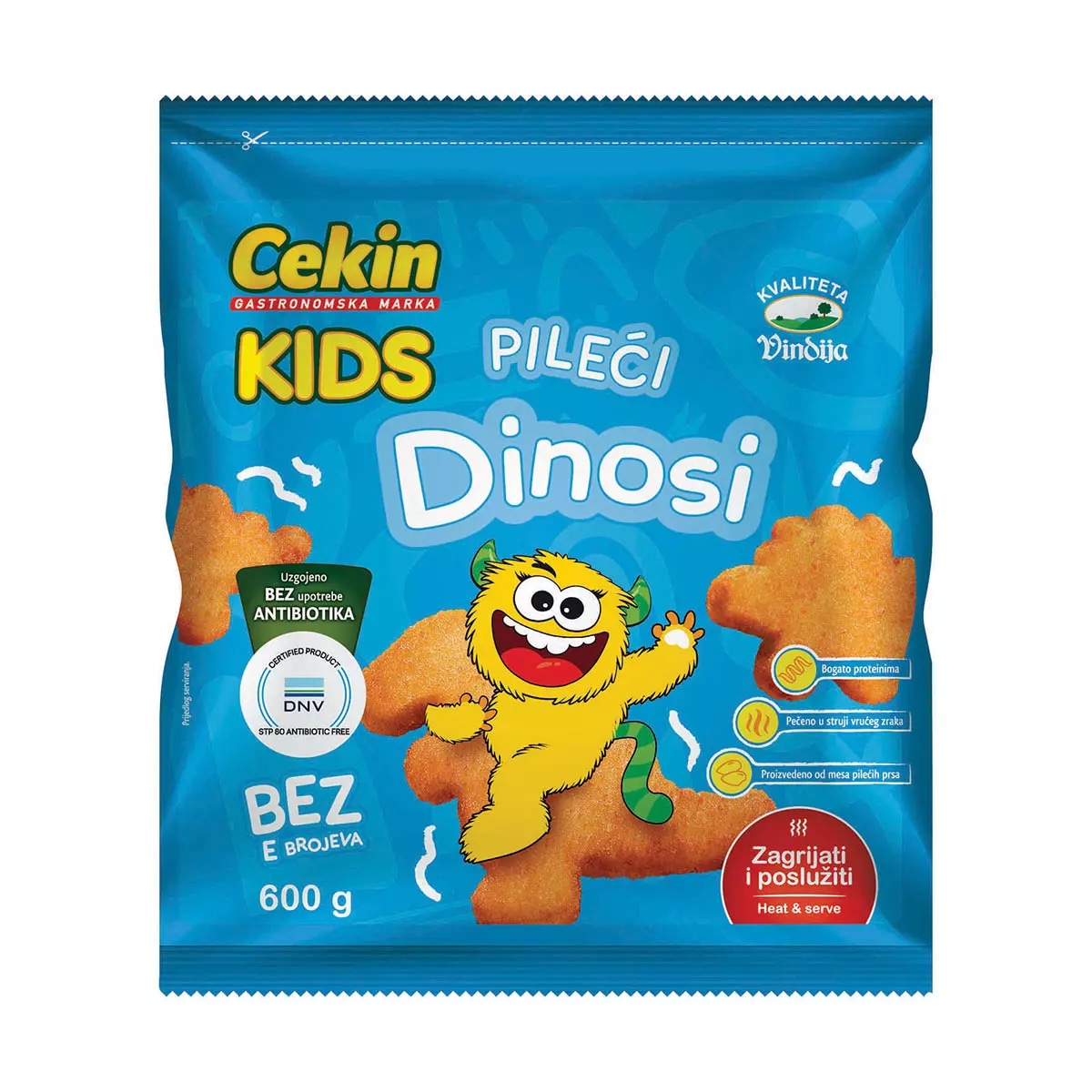 Vindija Cekin Kids Panirana piletina 600 g - Akcija u trgovini Ribola