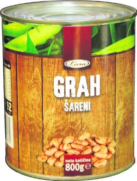 Grah Lara šareni 800 g Akcija u trgovini KTC