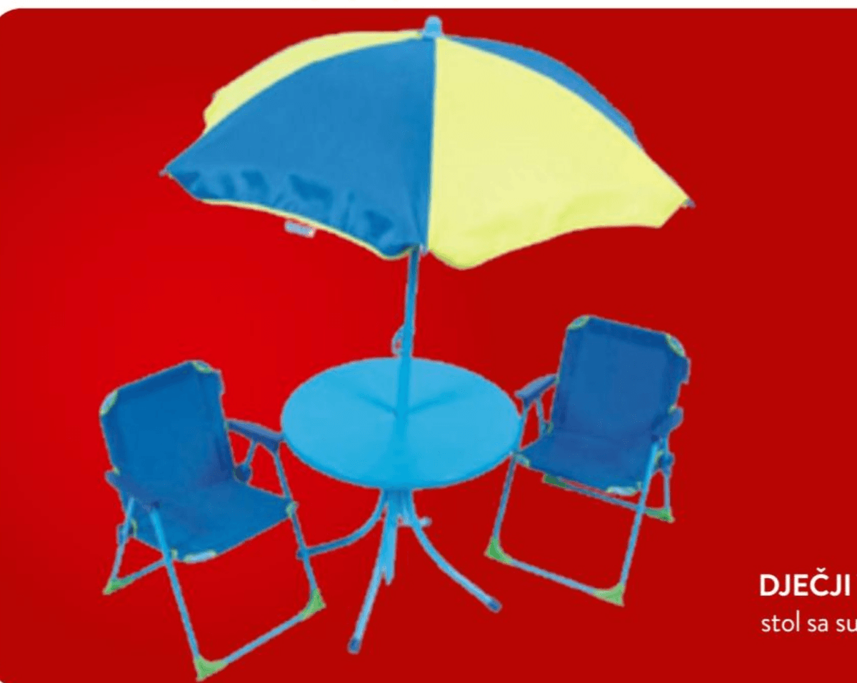 Dječji vrtni set - Akcija u trgovini Interspar