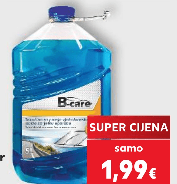 B-care Ljetni stakloper 5 l - Akcija u trgovini Kaufland