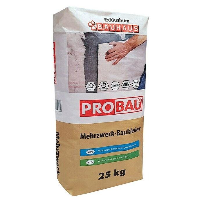 Građevinsko ljepilo 25 kg PROBAU - Akcija u trgovini Bauhaus