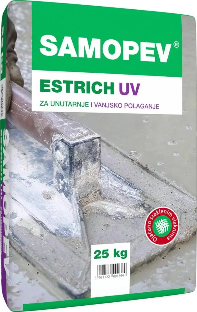 Samopev ljepilo za pločice UV 25 kg Akcija u trgovini Pevex