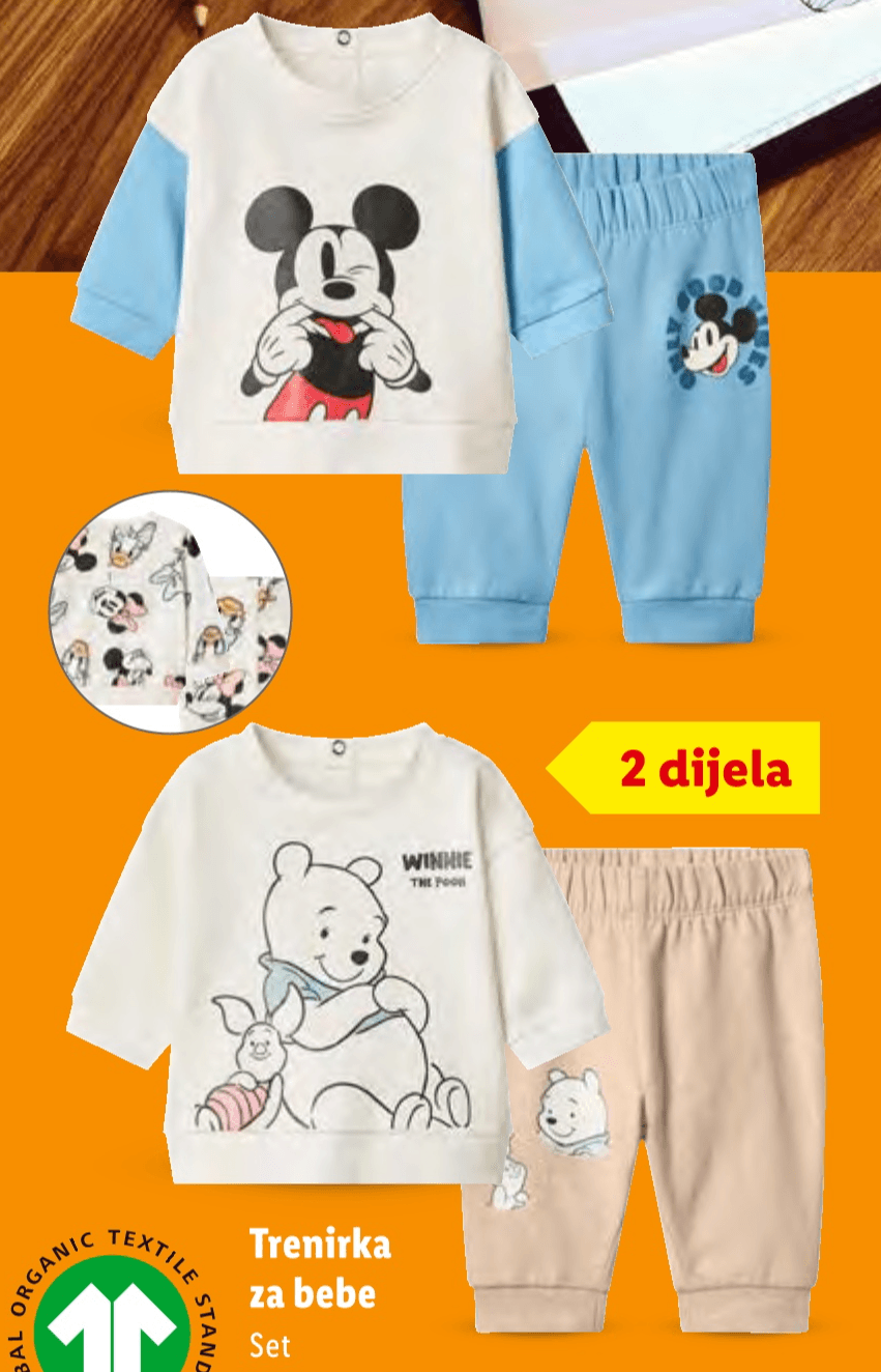 Trenirka za bebe 2 dijela - Akcija u trgovini Lidl