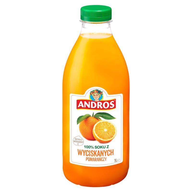Andros 100% sok 1 l Akcija u trgovini Konzum