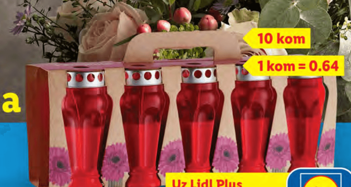 Lampion 10 kom Akcija u trgovini Lidl