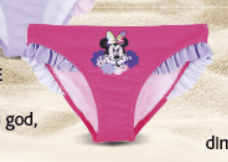Kupaće gaće Minnie - Akcija u trgovini Konzum