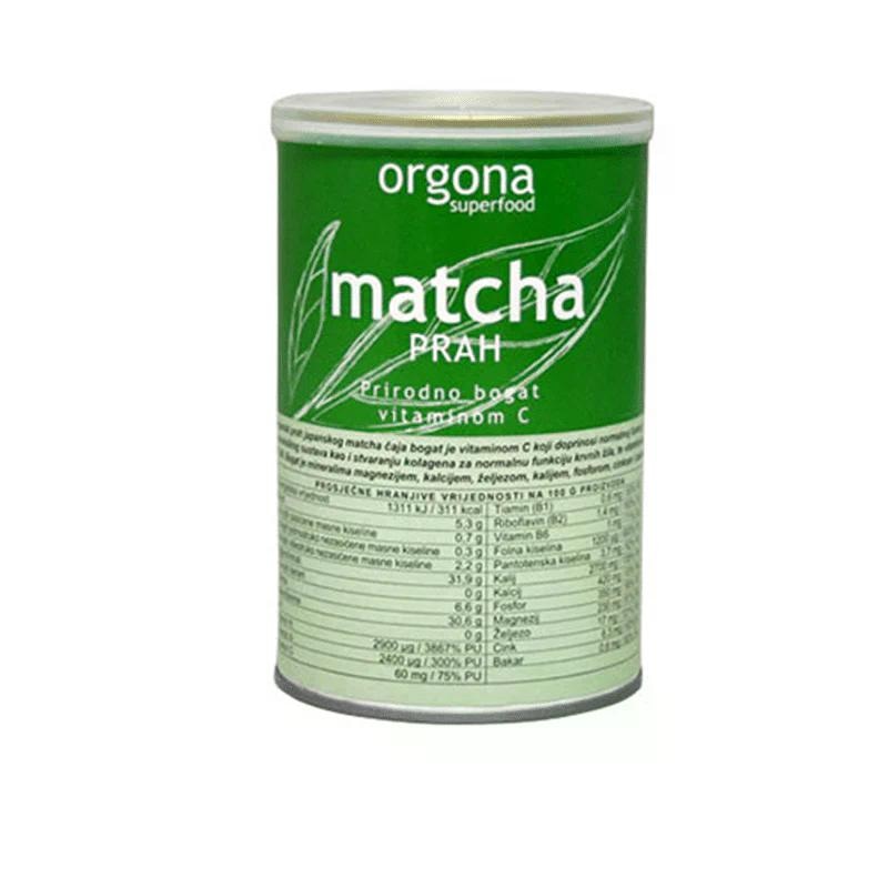 Orgona Premium matcha prah 100 g - Akcija u trgovini Mueller