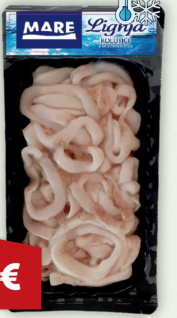 Lignja kolutići Mare 400 g - Akcija u trgovini Boso