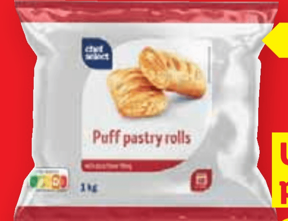 Chef Select Pizza jastučići 2 kg - Akcija u trgovini Lidl