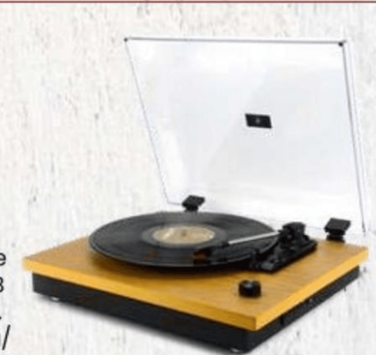 Vintage gramofon Akcija u trgovini Eurospin