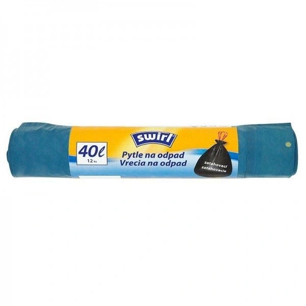 Vreće za smeće s vezicom Swirl 40 l, 12 kom. Akcija u trgovini Bauhaus