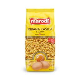 Marodi Ribana kašica s jajima/ Rezanci valoviti s jajima