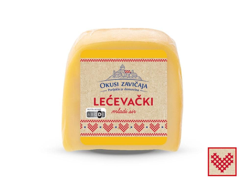 Okusi Zavičaja Lećevački mladi kravlji sir 300 g Akcija u trgovini Lidl