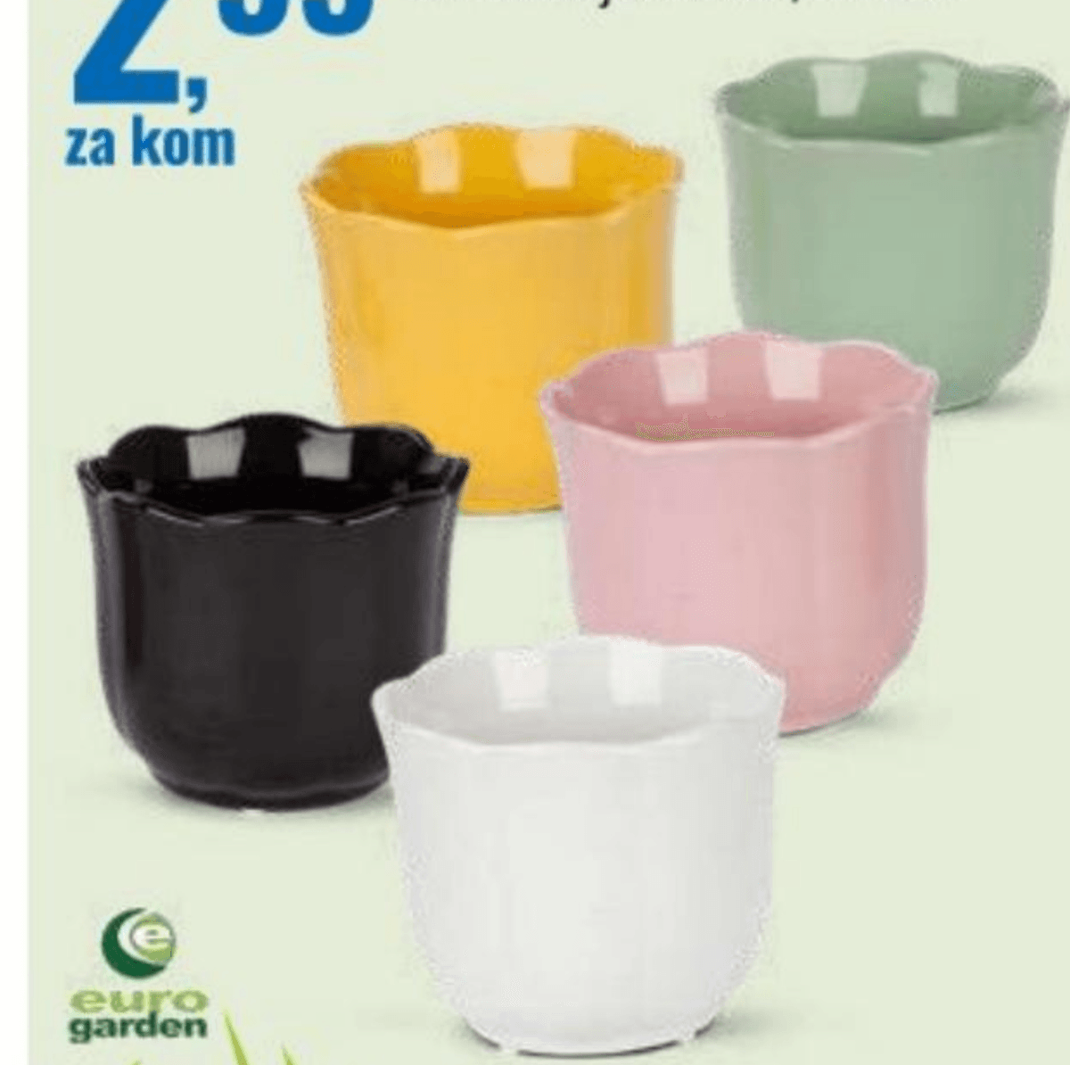 Keramička vaza - Akcija u trgovini Eurospin