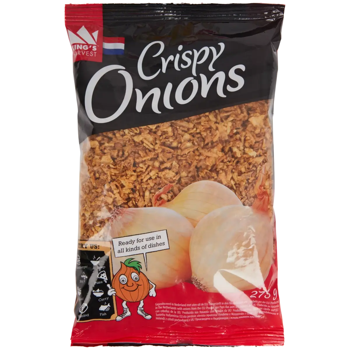 King's Harvest prženi luk 300 g Akcija u trgovini Action
