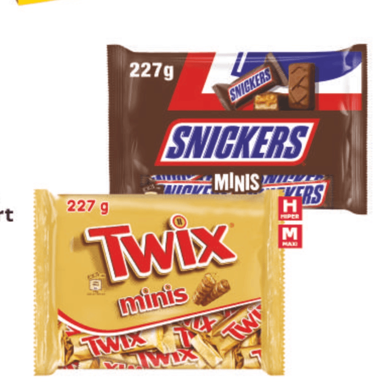 Twix ili Snickers Čokoladni desert 227 g Twix, Snickers - Akcija u trgovini Tommy