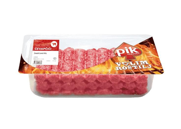 PIK Ćevapčići juneći 480 g Akcija u trgovini Ribola