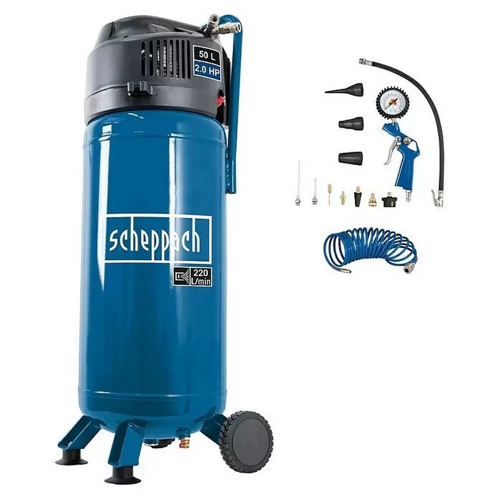 Bezuljni kompresor SCHEPPACH HC51V - Akcija u trgovini Pevex