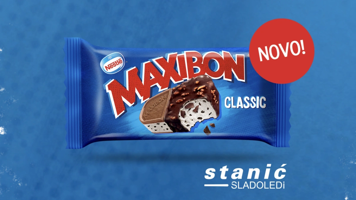 Maxibon sladoled sandwich classic 140 ml/ 96 g Akcija u trgovini Stanić Diskont