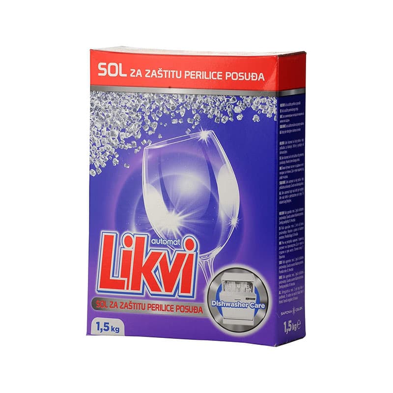 Likvi sol za perilicu posuđa 1,5 kg Akcija u trgovini Ribola