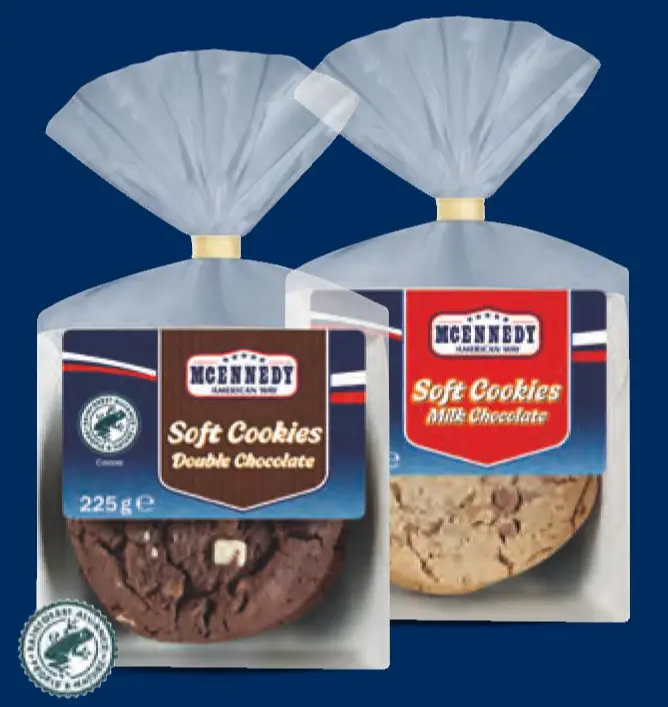 Mcennedy Cookies 225 g Akcija u trgovini Lidl