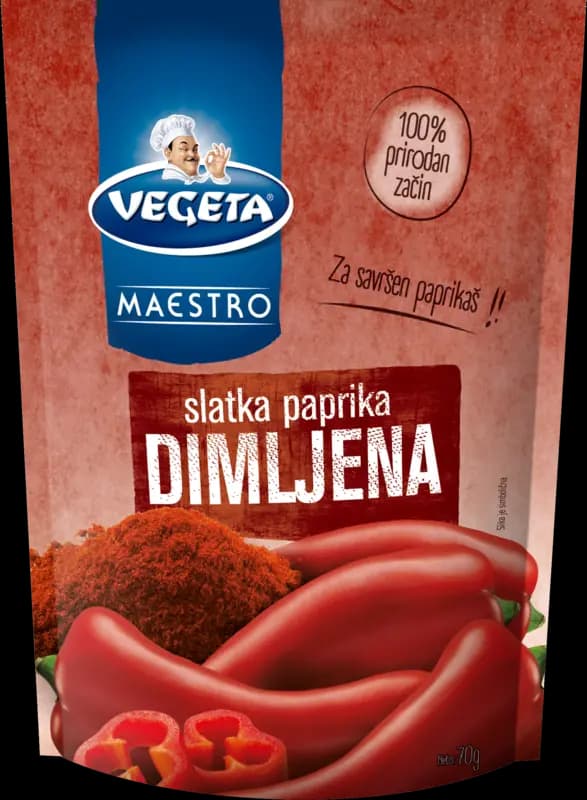 Podravka Paprika dimljena slatka mljevena 70 g Akcija u trgovini KTC