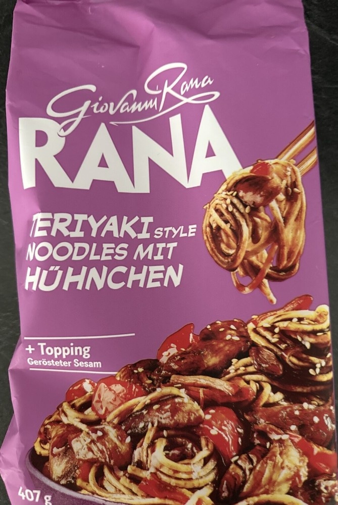 Rana Teriyaki style Noodles 407g - Akcija u trgovini Žabac