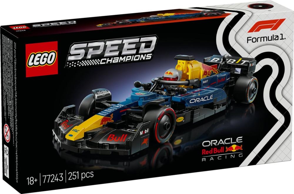 LEGO Oracle Red Bull Racing RB 20 F1 trkaći auto Akcija u trgovini Mueller