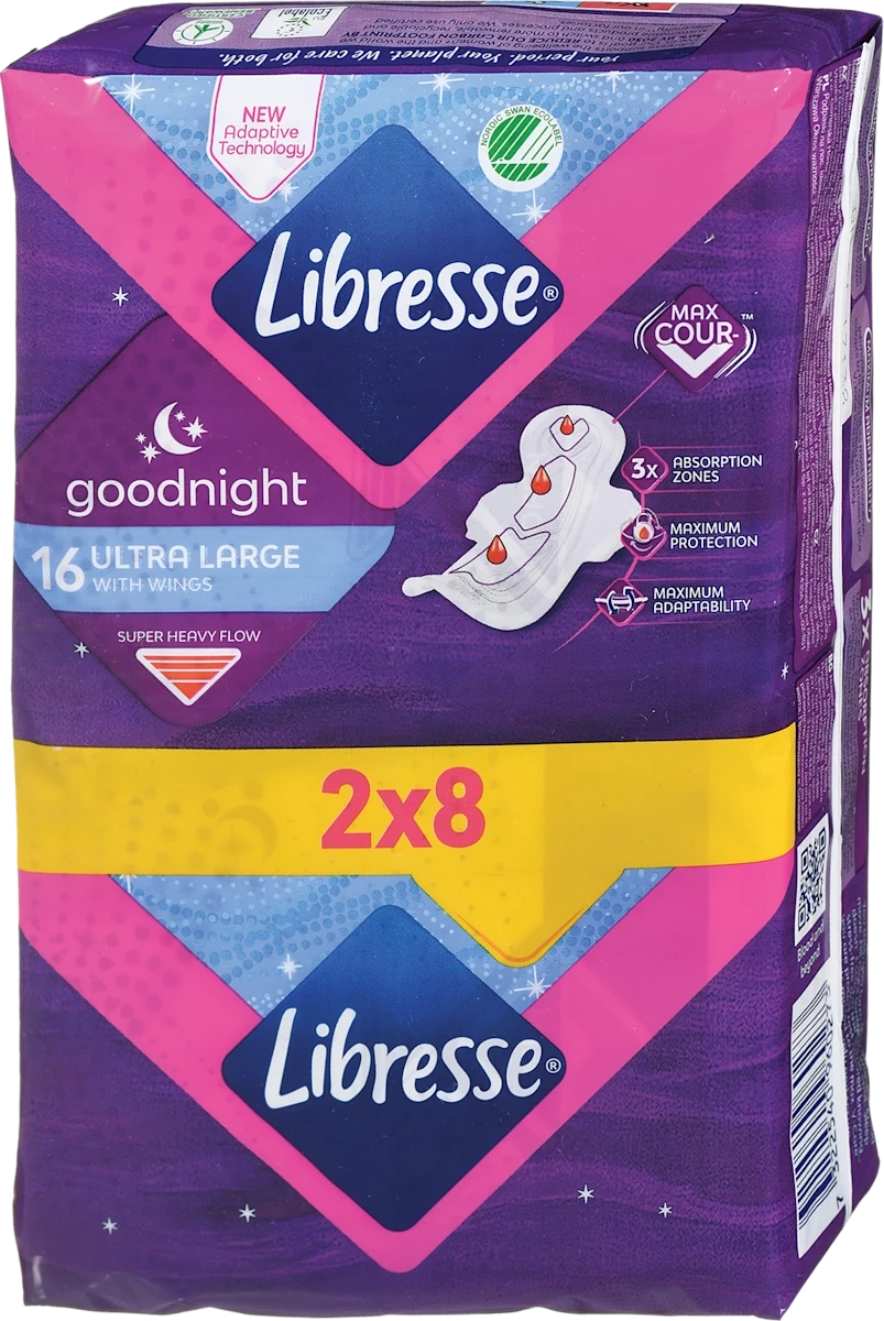 Libresse Goodnight Duo ulošci Ultra Large 16 kom Akcija u trgovini Dm