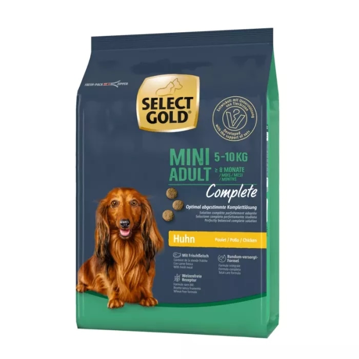 SELECT GOLD Complete Mini Adult 4 kg - Akcija u trgovini Zoo City