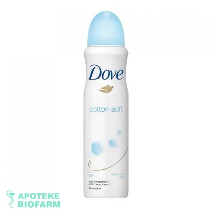 Dove deo sprej Cotton 150 ml Akcija u trgovini Dm