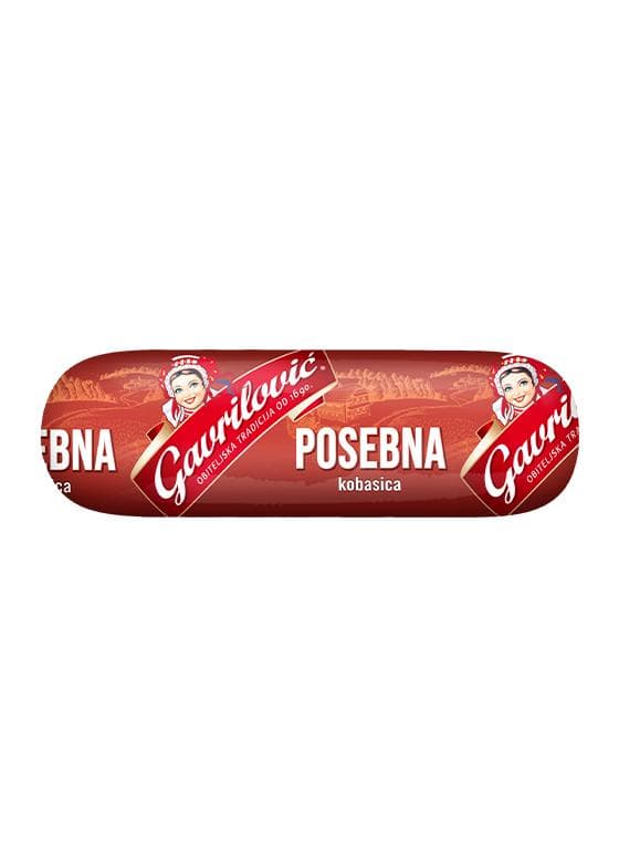 Gavrilović posebna kobasica 350 g Akcija u trgovini Ribola