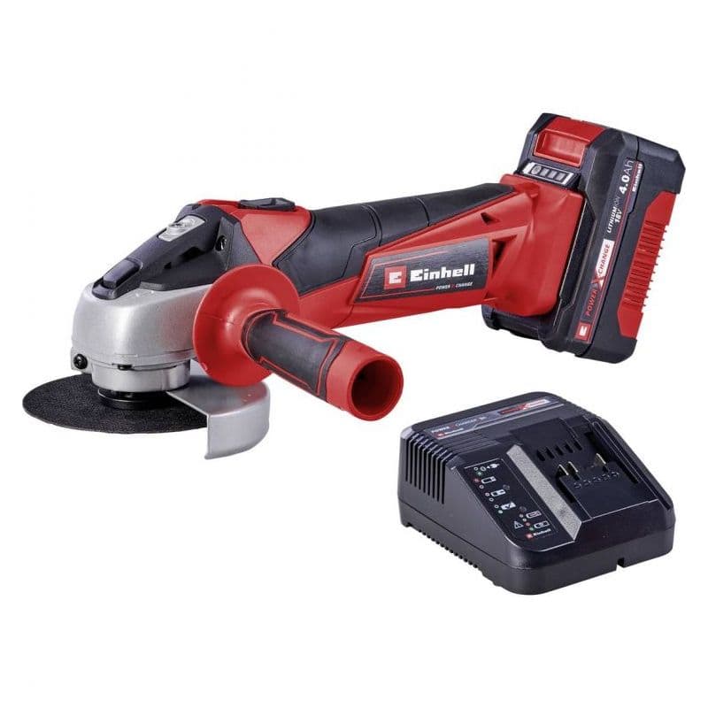Aku kutna brusilica u setu TC-AG 18/115 Li (1x 4,0 Ah) Einhell Akcija u trgovini Pevex