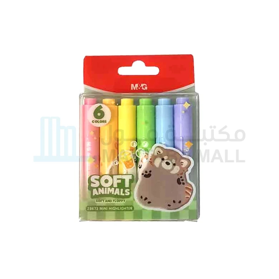 M&G mini markeri Soft Animals 6 kom Akcija u trgovini Mueller