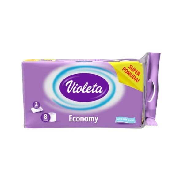 Violeta toaletni papir 8/1 2sl Akcija u trgovini Pivac