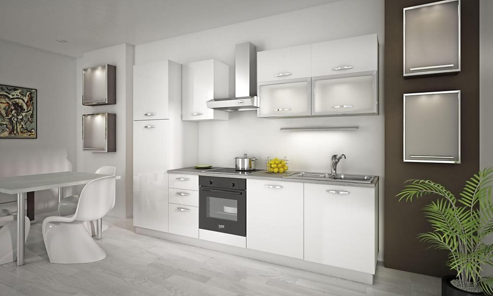 Xora Kuhinjski blok s aparatima Anita 285x216x60 cm - Akcija u trgovini Lesnina