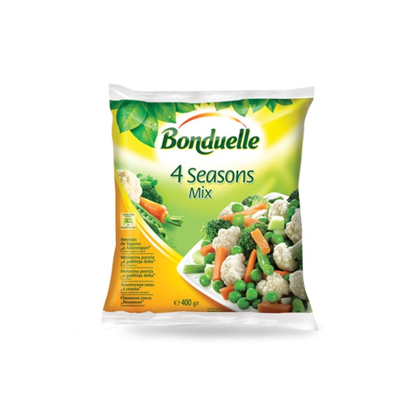 Bonduelle 4 Seasons Mix Povrća 400 g - Akcija u trgovini Stanić Diskont