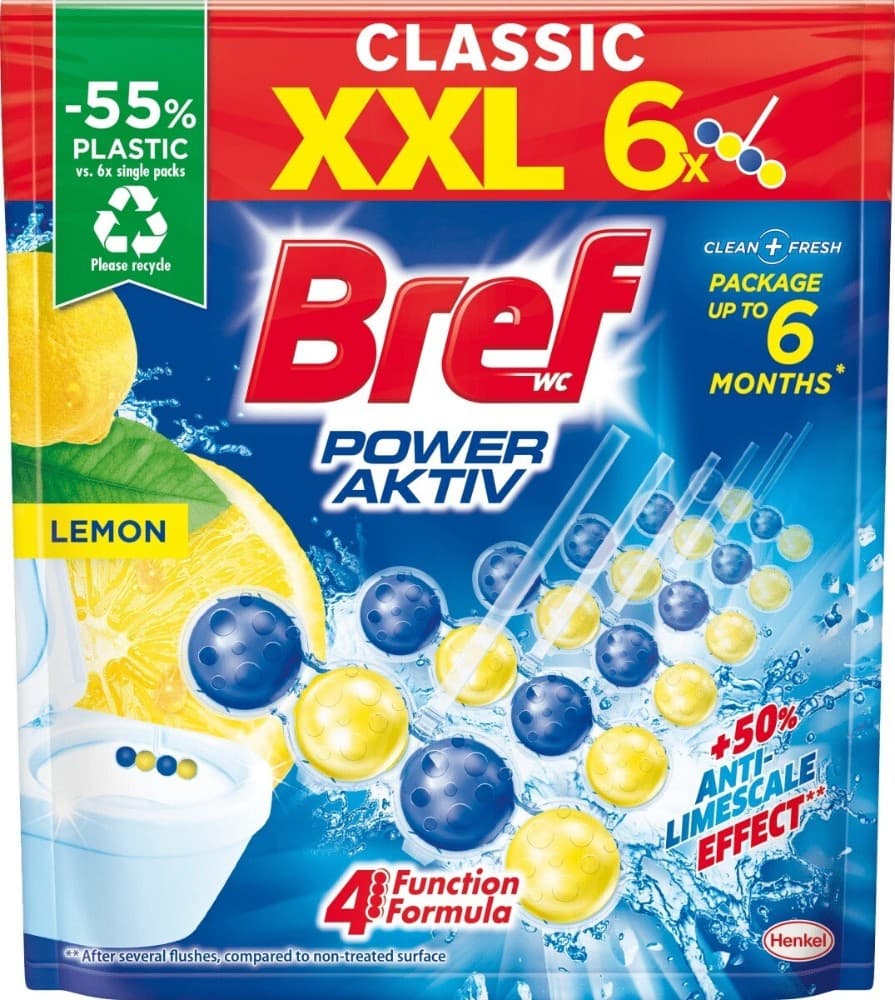 WC Bref osvježivač 5x50 g, 6x50 g Akcija u trgovini Konzum