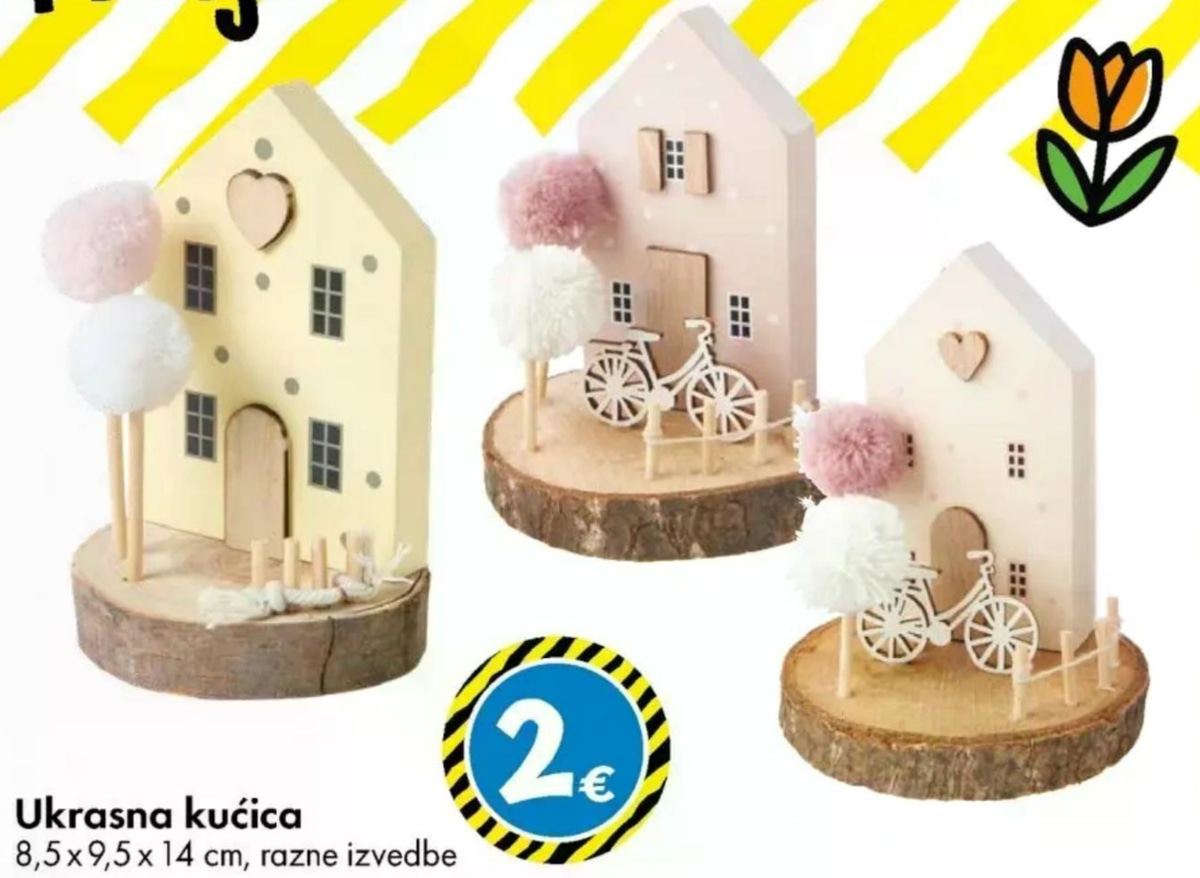Ukrasna kućica - Akcija u trgovini Tedi