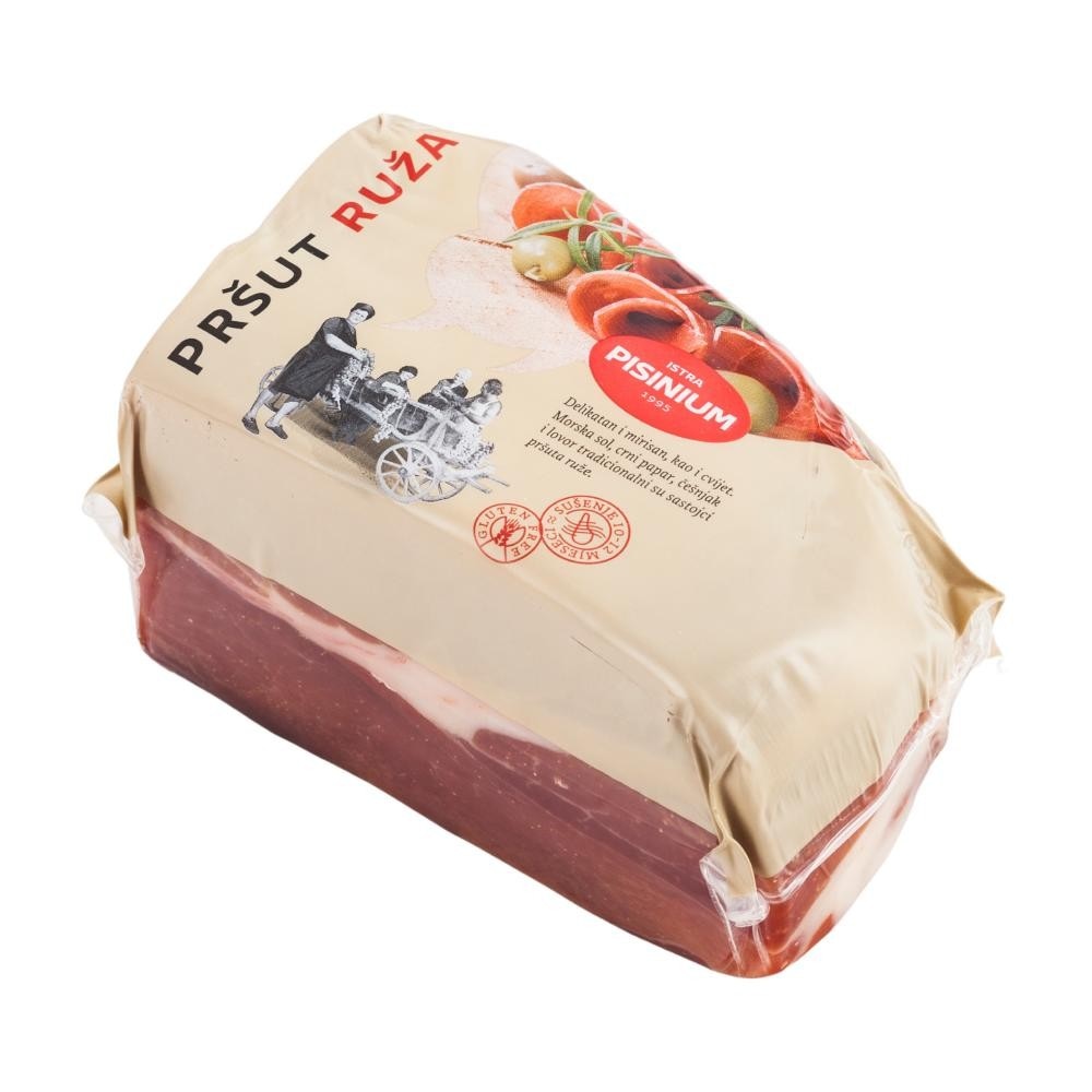 Pršut ruža bez kosti 1/2, 1kg Plsinium Akcija u trgovini Konzum