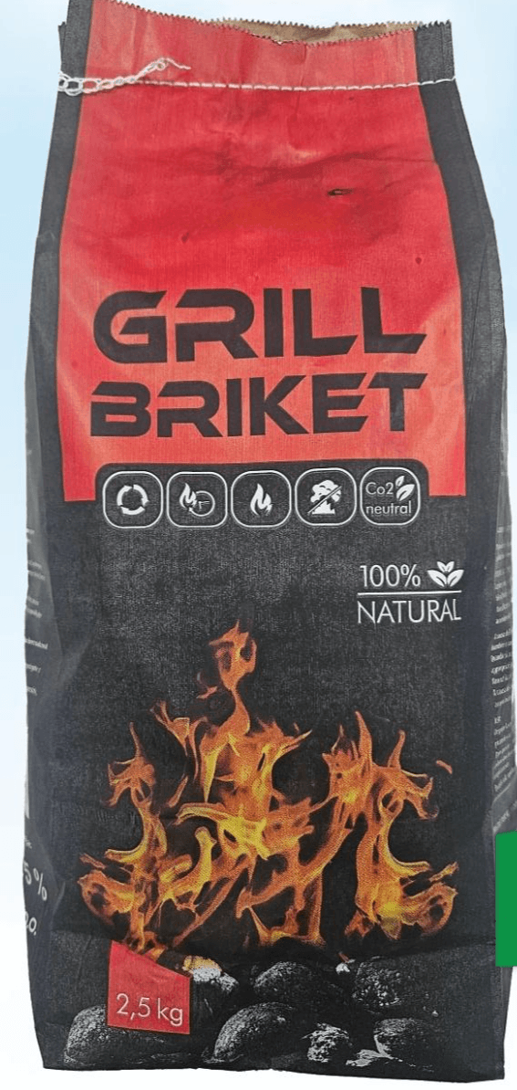 Ugljeni briketi Trgomix 2,5 kg Akcija u trgovini Boso